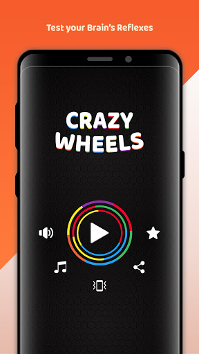 Android application Crazy Wheel screenshort