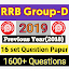 RRB Group-D Previous Year Question bank-2019