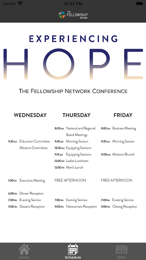 The Fellowship Network Screen 3