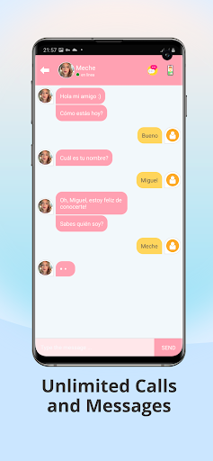 Meche Video Call and Chat Screen 2