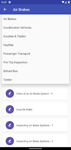 Screenshot of CDL Prep + Practice Test 2024