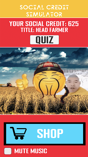 Android application Social Credit Simulator screenshort
