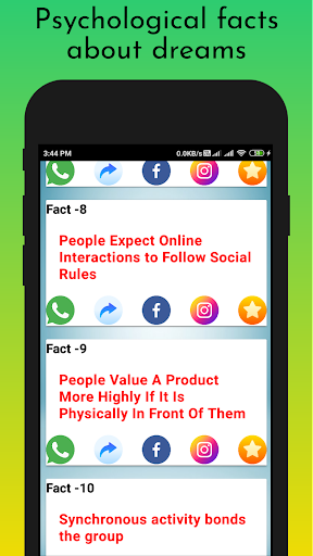 Amazing Psychology facts