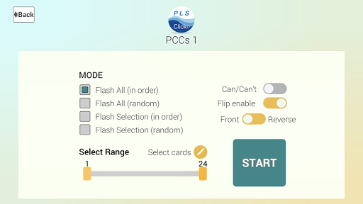 PLS Click FLASH Screen 3