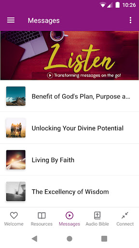 Jesus Chapel Mobile Screen 2
