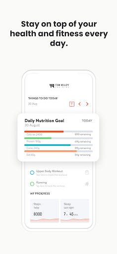 TimRileyTraining Screen 2