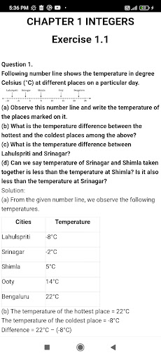 Class 7 Math NCERT Solution Screen 2
