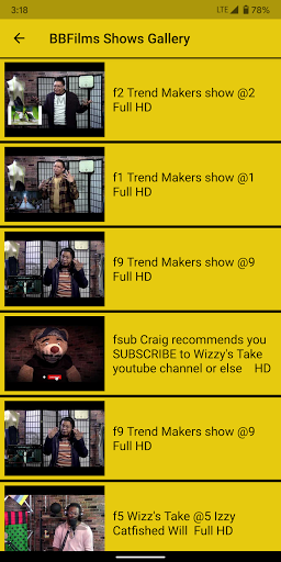 Android application BBFilms screenshort