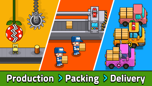 My Factory Tycoon - Idle Game 1.8.1 APK + Mod (Unlimited money) untuk android