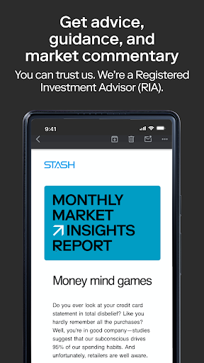 Screenshot of Stash: Investing made easy