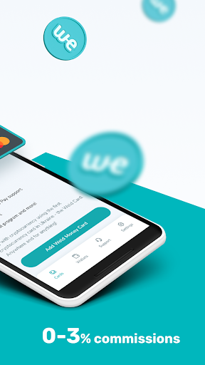 Weld Money: Crypto Card Screen 2