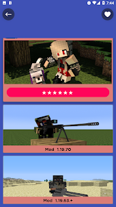 Minecraft PE Mod Guns