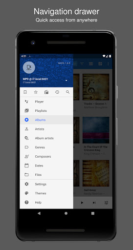 MAFA – MPD client for Android™ Screen 2