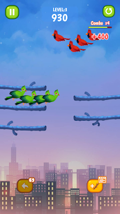 Color Bird Sort - Screenshot 1