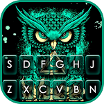 Cover Image of Download Angry Owl Art Keyboard Theme  APK