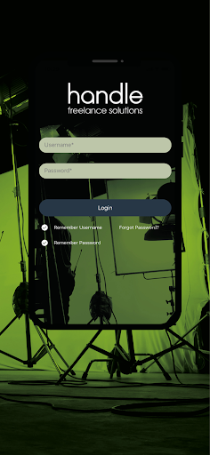 Android application Handle Freelance screenshort