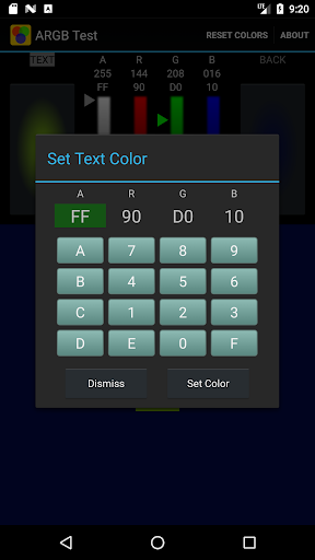 ARGB Color Tool Screenshot 3 - AppWisp.com