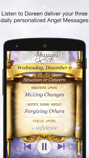 My Guardian Angel Messages Screen 2