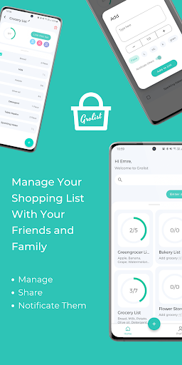 Android application Grolist Shopping List screenshort