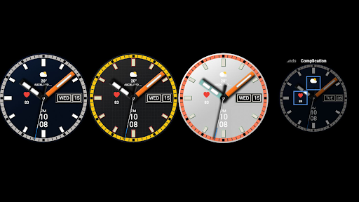 Night ver 63 - watch face screenshot 17