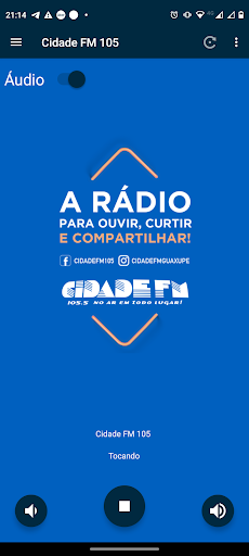Cidade FM 105 Screen 2