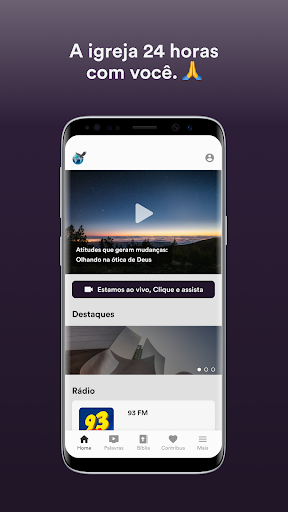 Android application Comunidade Baruk Rabá screenshort