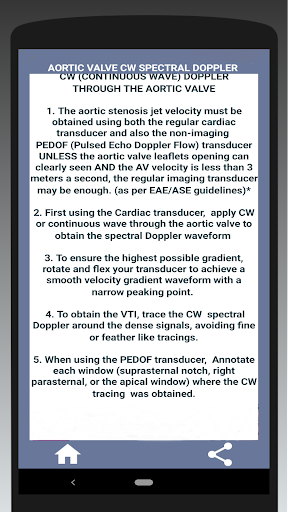 AORTIC STENOSIS PROTOCOL GUIDE Screen 3