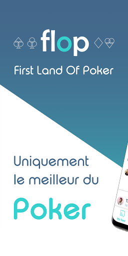 Android application FLOP : Live Poker Games Finder screenshort