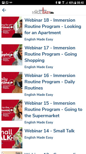 English Made Easy Screen 3