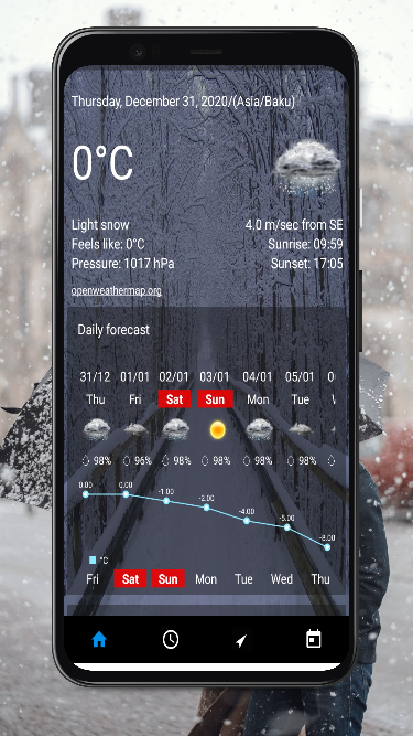 Weather Natural Premium - Premium: 8.0.21 - (Android)