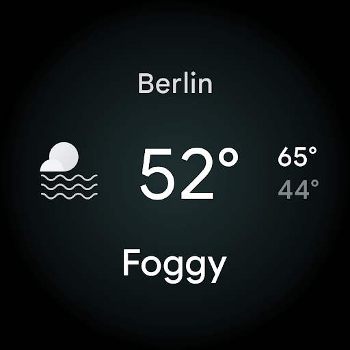 Weather screenshot