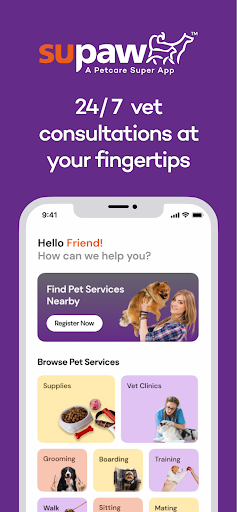 Android application SuPaw screenshort