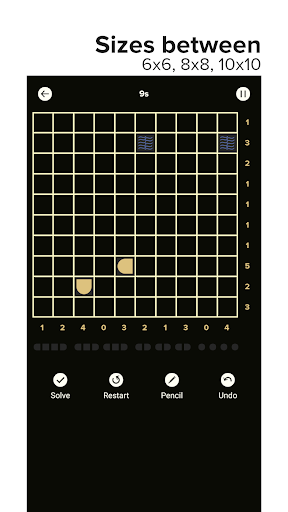 Bimaru Puzzle - Randomized Screen 2