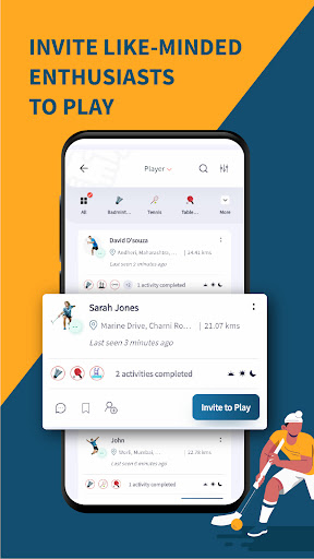 KOODO - Sports Networking App Screen 3