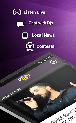 Screenshot of Club 93.7