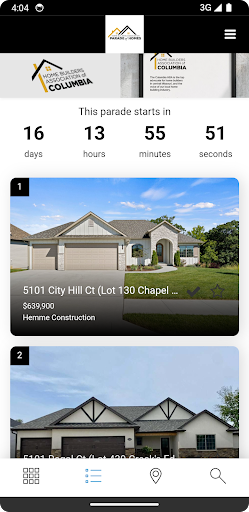 HBA Columbia Parade of Homes Screen 2