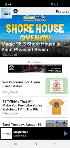 Magic 98.3 Screen 2