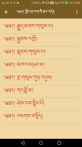 Tibetan Prayer Screen 3