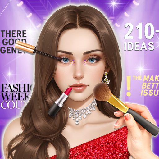 Fashion Dress Up Games: Makeup logo