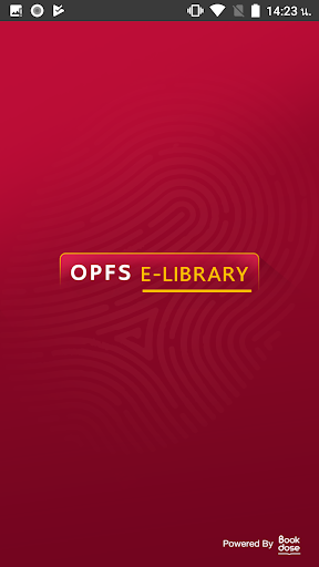 Android application OPFS E-Library screenshort