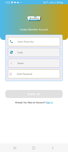 Adarsha Member Screen 2