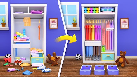 Fill the Closet: Organize Game