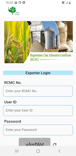 APEDA RCAC for Basmati Rice Screen 2