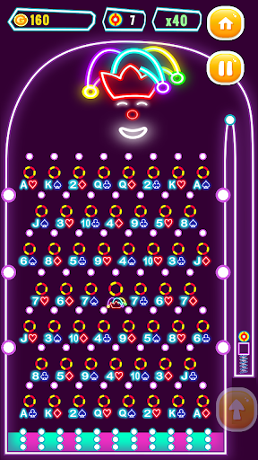 Pinball Poker Neon Slot Screen 2