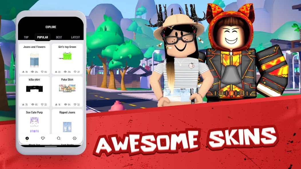Download Skins for Roblox 2022 APK v1.0 For Android