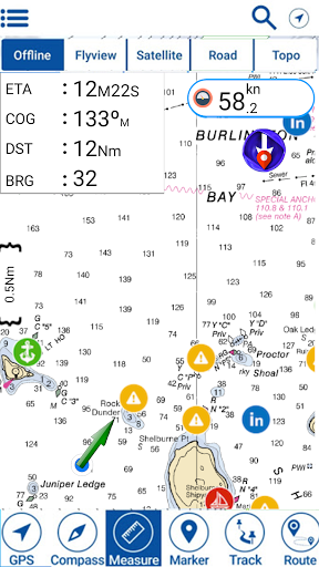 Lake Wallenpaupack PA Charts Screen 3