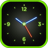 Neon Clock Live Locker icon