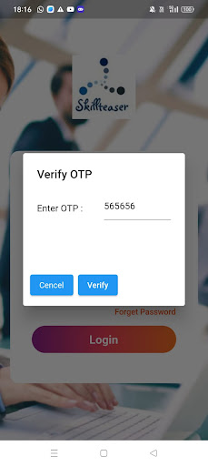 Android application GLP Nidhi Customer Application screenshort