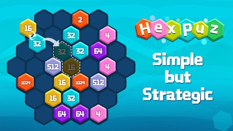 HexPuz - Hexa Merge Puzzle