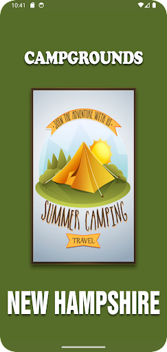 Android application New Hampshire Campgrounds screenshort
